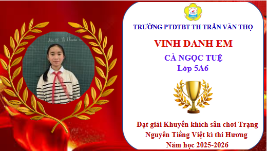 Cà Ngọc Tuệ 5A6